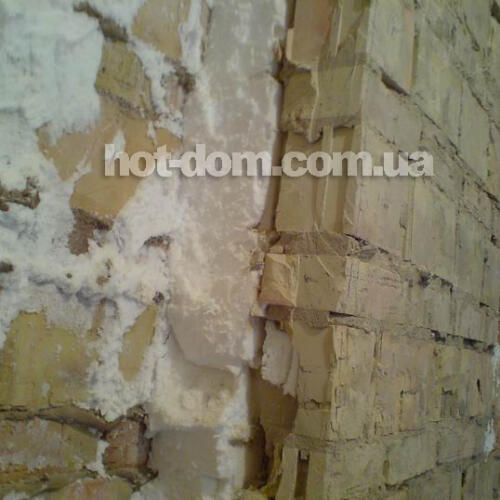 Стена утепленная пеноизолом